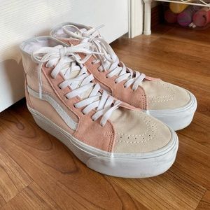 Platform high top vans